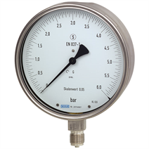 Wika Models 332.30 & 333.30 Test Gauge Safety Version